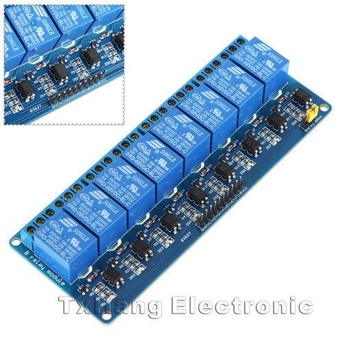 Arduino: Modulo De 8 Canales Relevador/relay 5v Pic Avr Et