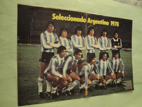 Lamina Seleccion Argentina 1978 El Grafico