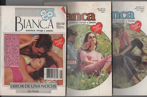 Novelitas De Amor Coleccion Bianca  (  Lote 14  )