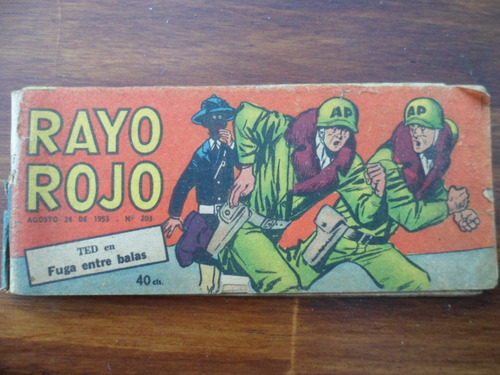 Revista Rayo Rojo N° 203 / 1953