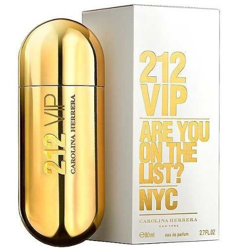 Perfume 212 Vip Feminino 80ml 100% Original Lacrado