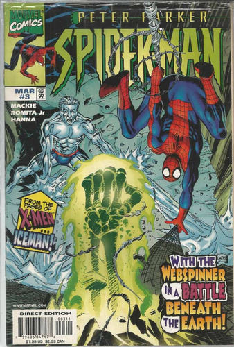 Peter Parker Spider-man 03 - Marvel 3 - Bonellihq Cx72 G19