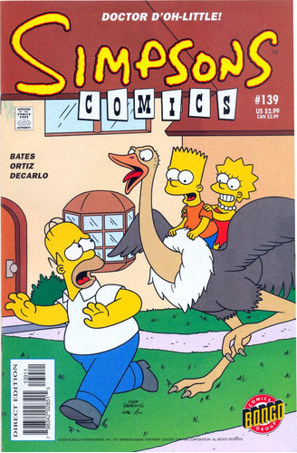 Simpsons Comics Bongo Comics # 139 C1