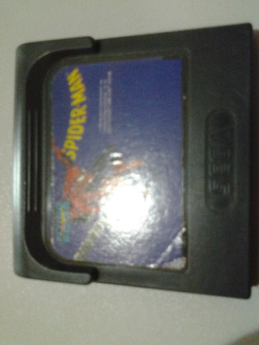 Spiderman Game Gear Homem Aranha Original E Rara Top Linha