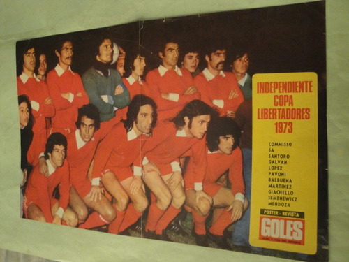 Lamina Independiente 1973 - Newells Zanabria - Goles