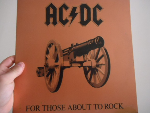 Lp -ac/dc - For Those About Too Rock- Importado - Capa Dupla