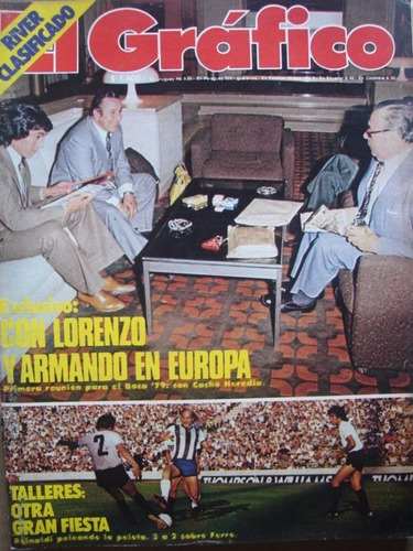 El Grafico 3088 Boca Juniors Lorenzo Armando Ferro Campeo 78