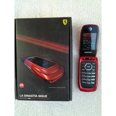 Nextel I897 Ferrari Color Rojo Completo Nuevo Caja Sin Uso