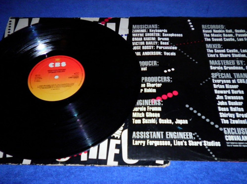 Weather Report Domino Theory Vinilo Lp Importado  C/insert.-