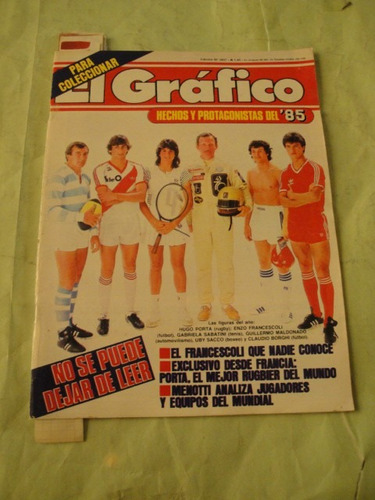 El Grafico 3457 Racing Francescoli River Satriano Sabatini