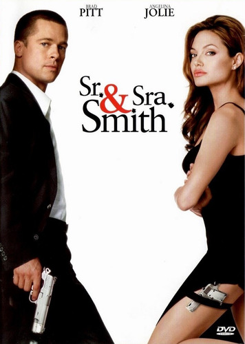 Sr & Sra Smith- Com Brad Pitt & Angelina Jolie Dvd Raro Novo