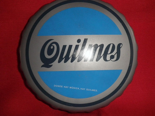 Publicidad Quilmes Porta Cds Plástico Raro Años 90 Retro-toy