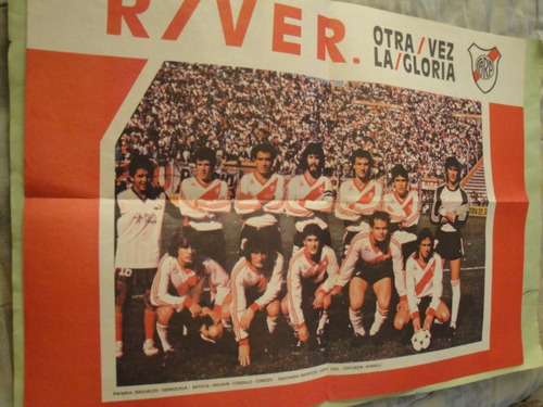 Lamina Reviposter River Plate 1989