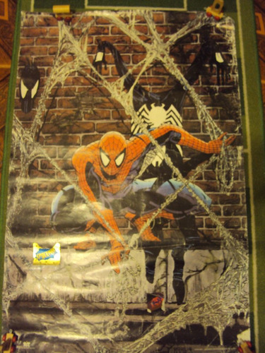 Poster Spiderman Hombre Araña Marvel 90x50 Aprox Dc Comics