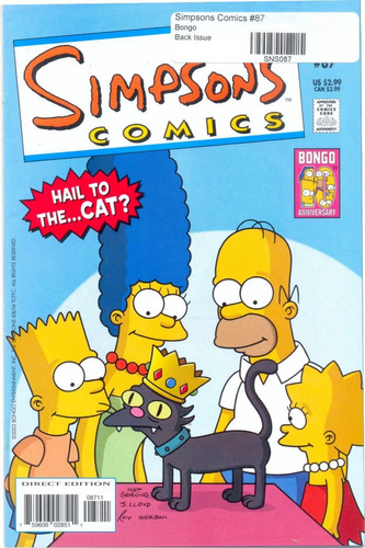 Simpsons Comics Bongo Comics # 87 C1