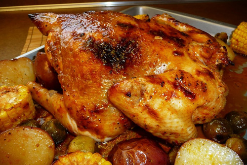 Imagen 3 de 4 de Oferta Horno Rosticero De 27 Pollos De Acero Inox Sin Base