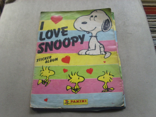 Album De Figuritas I Love Snoopy No Esta Completo