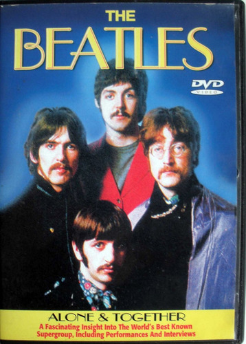 Dvd The Beatles Alone And Together Sin Subtitulos Imp. Uk