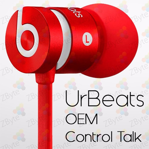 Audifonos Beats Urbeats Control Talk Oem | Hi-fi | Zbyte