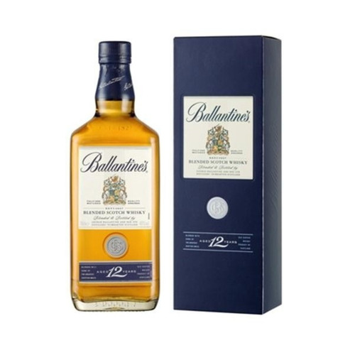 Whisky Ballantines 12 Años C/est De Litro Envio Gratis Caba