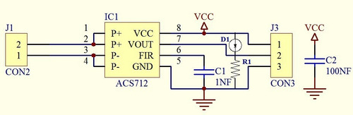 5 Pzs Acs712 Sensor De Corriente 5 Y 30 Amperes