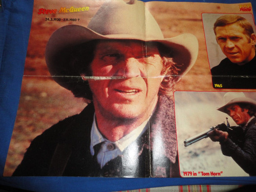 Steve Mcqueen - Poster ,film  Tom Horn  41cmx56cm