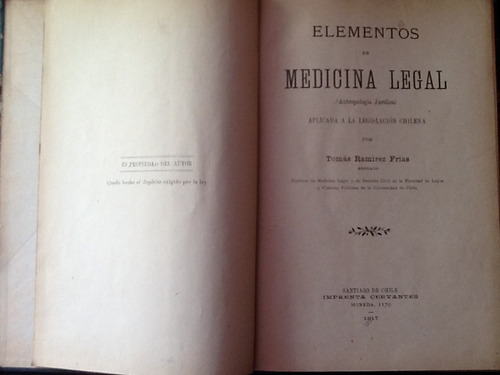 Medicina Legal Antropología Jurídica - Tomás Ramírez Frías