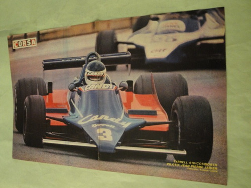 Lamina Tyrrell 010 Jarier - Corsa