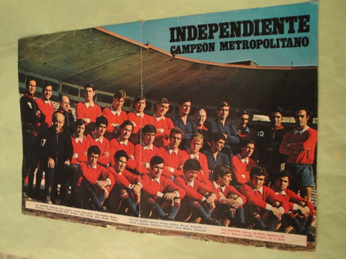 Lamina Independiente 1964 El Grafico