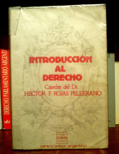 Rojas Pellerano, Introducción Al Derecho.