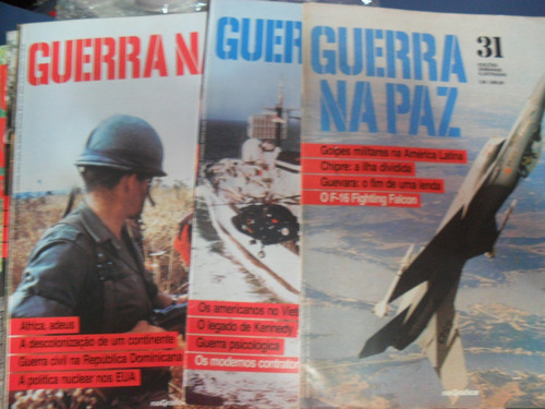 Fasciculos Guerra Na Paz 17 Volumes Sebo Refugio Cultural!!!