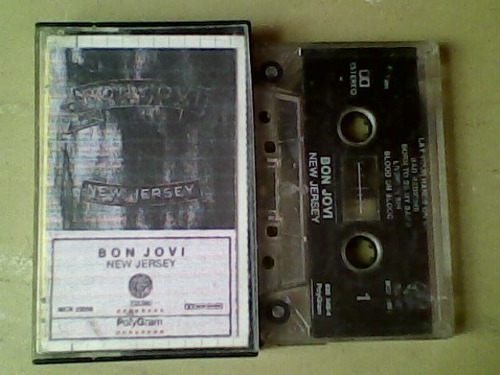Audio Cassette Bon Jovi, New Jersey, Edicion Nacional  1991