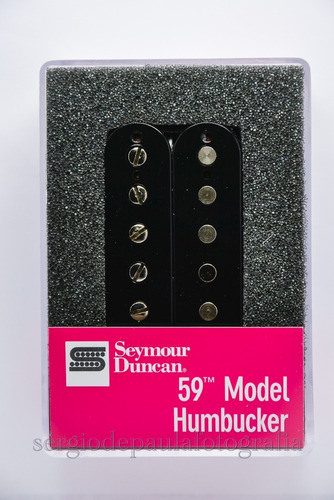 Sh-1n 59 Preto 4 Condutores Seymour Duncan. Posição Braço.