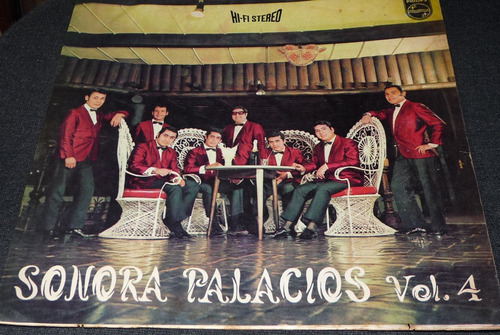 Jch- Sonora Palacios Vol.4 Cumbia Lp Vinilo Edicion Chile