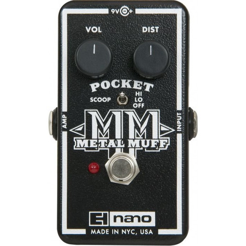 Pedal De Efecto - Elect Harmonix Nano Pocket Metal