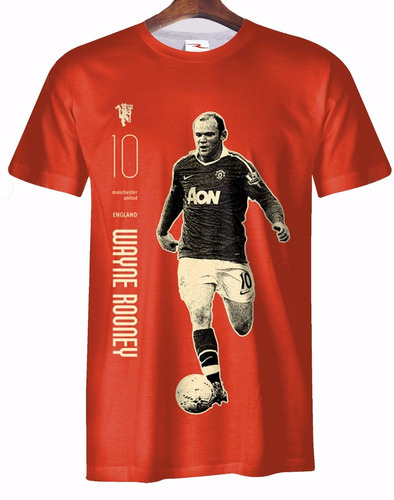 Remera Wayne Rooney Retro Vintage Ranwey Fr013