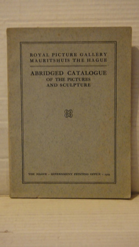 Abridged Catalogue Of The Pictures And Sculpture 1929