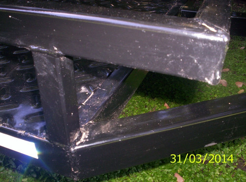 Trailer Doble Para 2 Cuatri C/rampa