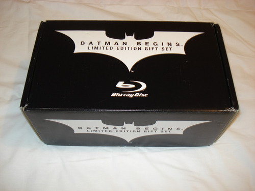 Batman - Begins - Gift Set Blu Ray - Japão - Busto Hot Toys