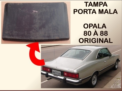 Tampa Porta Malas Opala Coupé 2 Portas 1980 A 1988 Original