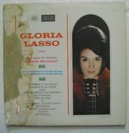 Gloria Lasso / Lo Que Le Gusta A Usted  1 Disco Lp De Vinil