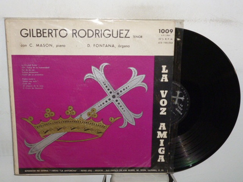 Gilberto Rodriguez La Voz Amiga Vinilo Argentino