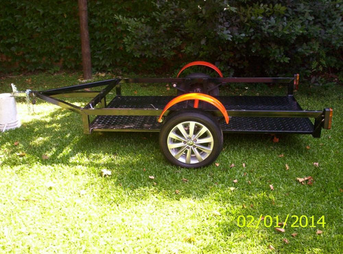 Imagen 6 de 14 de Trailer Moto Cuatri 1.24 X 2.25 Util