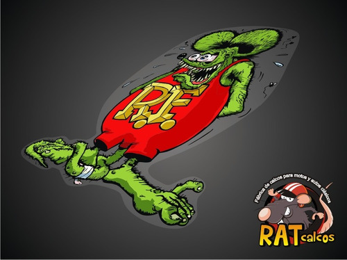 Calco Rat Fink / Hot Rod