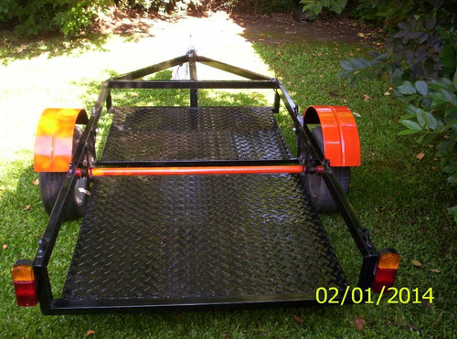 Imagen 5 de 14 de Trailer Moto Cuatri 1.24 X 2.25 Util