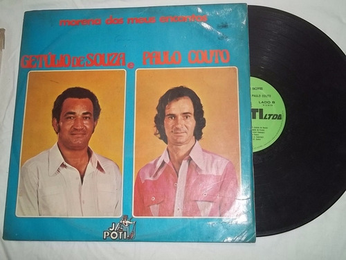 * Vinil Lp - Getúlio De Souza E Paulo Couto - Morena Dos Meu