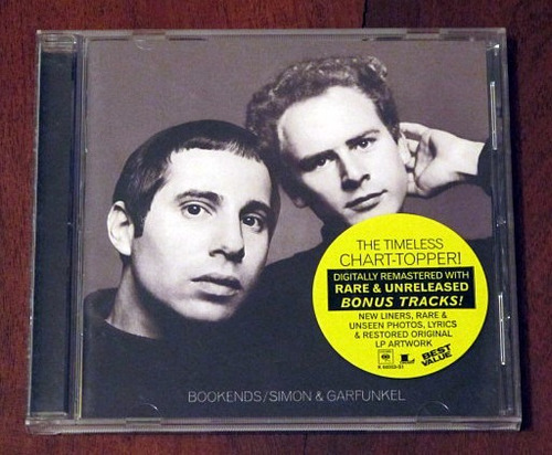 Simon & Garfunkel Bookends Cd Importado Remaster C/bonus