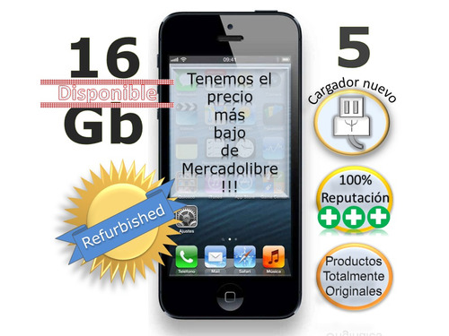 iPhone 5 - 16gb Apple Icloud Liberado Refurbished