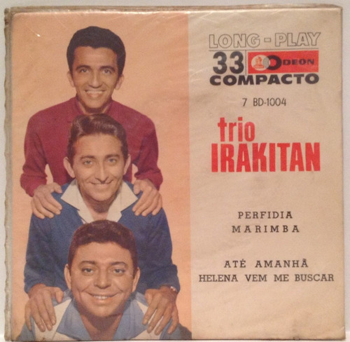 Compacto Vinil Trio Irakitan - Perfidia - Marimba - Odeon