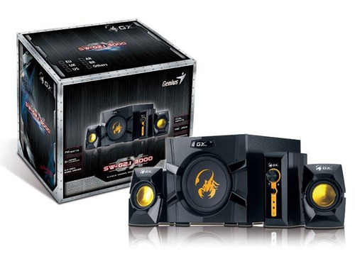 Caixa De Som Gaming Gx Sw-g2.1 Speaker System 70watts Genius